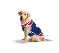 Wyoming State Flag Print Breathable Dog Clothes Dog Shirts