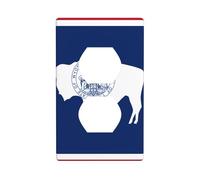 Wyoming State Flag Unbreakable Polycarbonate Switch Plate-1 Gang Screwless Wall Plate for Home Office