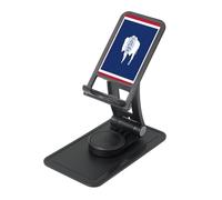 Wyoming State Flag Universal Phone Stand, Adjustable Cell Phone Holder, 360° Rotatable Tripod for iPhone, Perfect for Daily Use