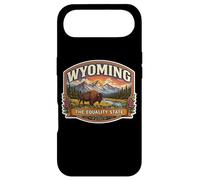 Wyoming The Equality State Souvenir Visitor Trip Memorabilia Case for iPhone Air