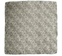 Wyoming Traders Mens Paisley Silk Wild Rag Scarf Silver/Smoke