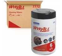 Wypall 1-Ply Cleaning Wipes x50 Green 7772