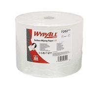 7202 Suface Wiping Pape L10 Jumbo Roll, 1 ply, White (1 oll x 1,000 sheets)