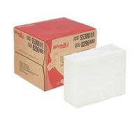 WypAll Cleaning Cloths, Reusable & Absorbent Power Clean Heavy-Duty Wipes, Durable Hydroknit Technology, Brag Box, 1 Box x 192 White Cloths (192 Total), Model Nr. 8296