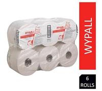 WypAll L10 Centrefeed Roll ESSENTIAL Wipers White 6's (7276)
