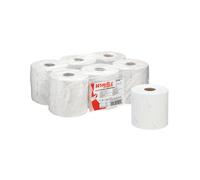 Pack Of 6 Wypall L10 Food and Hygiene Centrefeed Tissue Rolls White Free 24hDel