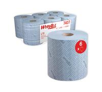 Wypall L10 Wiper Roll Control Centrefeed Blue (Pack Of 6) 7407