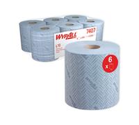Wypall L10 Wiper Roll Control Centrefeed Blue (Pack of 6) 7407