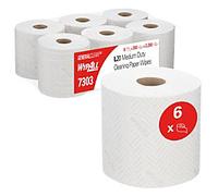 Wypall L20 Centrefeed Rolled Paper Wipers - 6 Rolls