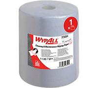 WypAll L20 General Clean Extra Wide Medium Duty Wipes 2 Ply 7301 1 Blue Roll x 500 Sheets