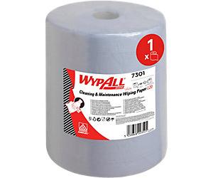WYPALL L20 General Clean Wiping Paper Rolled Blue 2 Ply 0.265 m 7301 500 Sheets