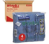 WypAll Microfibre Cloths 8395-1 Carry Pack x 6 Cloths, Blue