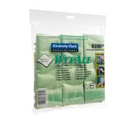 Wypall Microfibre Cloth 8396 – Green Carry Pack (6 Cloths)