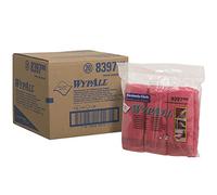 WypAll MICROFIBRE CLOTHS RED 8397 PK6