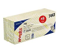 Wypall Interfolded Cleaning Cloths Yellow Pack of 50 7443
