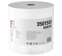 WypAll X50 General Clean Cloths 8356 - Reusable Cleaning Cloths - 1 Jumbo Roll x 1,100 White Industrial Wipers
