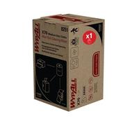 WypAll X70 Power Clean Medium Duty Cloths 8251-2in1 Midi Roll Cleaning System - 1 Blue Roll x 215 Blue Cleaning Cloths
