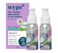 Wype Viva La V Duo - Toilet Roll Gel - 200 Wipes - 2 x 50ml
