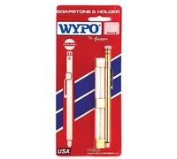 WYPO SP-800-1 Round Soapstone Holder, Stainless Steel, Includes Soapstone, 1/4" x 5"