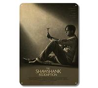 WYPrefer The Shawshank Redemption - Shawshank Redemption Movie Poster Vintage Metal Tin Sign (Size: 12 x 8 Inch)