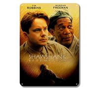 WYPrefer The Shawshank Redemption - Shawshank Redemption Movie Poster Vintage Metal Tin Sign (Size: 12 x 8 Inch)