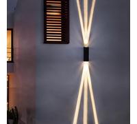 WYQSX LED Outdoor Wall Light, 20W Aluminium Outdoor Lights, IP65 Waterproof up Down Outdoor lamp Outdoor Light, Outdoor Illumination House Wall for Terrace, Balcony, House