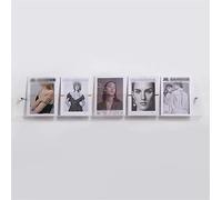 WYQXTY Acrylic Wall Mounted Floating Bookshelf Rack Acrylic Wall Mounted Magazine Brochure Literature Rack Multicolor Multiple Sizes(Clear,120cm/47in)