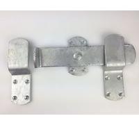 Wyre Direct Heavy Duty Latch & Kick Bolt for Stable Door - Galvanised Gate Latch & Lock