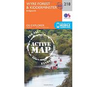 Wyre Forest & Kidderminster Map | Weatherproof | Bridgnorth | Ordnance Survey | OS Explorer Active Map 218 | England | Walks | Hiking | Maps | Adventure