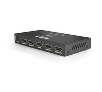 WyreStorm Essentials Plug & Play 1x4 HDMI Splitter with Scaling Feature