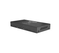 WyreStorm EXP-SP-0104-H2. Video port type: HDMI Video out: 4x HDMI. Maximum resolution: 4096 x 2160 pixels Product colour: Black HD type: 4K Ultra HD. Cable types supported: HDMI. Output voltage: 5 V.
