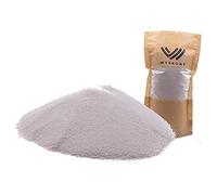 WYSKONT Quartz Sand for Aquarium 15 kg - Fish Tank Natural Substrate and Decoration - Suitable for Malawi and Tanganyika Biotypes - Safe for Live Organisms - White Grain 0.2-05mm