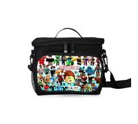 WYSTEN for Rob-lx Pack Lunch Bag, Insulated Cooler, Print for Kids Girls Boys Adults, Pack(A6)