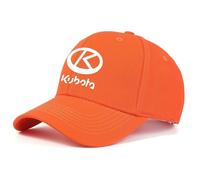 WYSTEN Trucker Cap Clean K.u.b.o.t.a, Vintage Baseball Cap for Men, Adjustable Sport Cap for Outdoor Men, Classic hat(Orange)