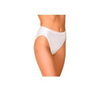 Wysteria Lane Bamboo Comforts Women's High Leg Briefs 3 Pack Soft Bamboo Underwear in White | Size: 14 Wysteria Lane White 14