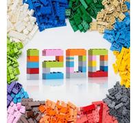 WYSWYG 1200PCS Classic Building Bricks Set for Kids, Multicolor Blocks, Compatible with Construction Building Blocks, ABS Construction Bricks, Educational Toy for Ages 6+, Stimulates Creativity.