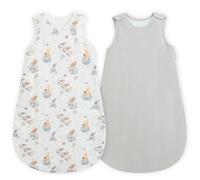 WYTbaby Baby Sleeping Bag 1.5 Tog 100% Cotton Newborn Sleep Sack All Season Sleeping Bag for Boys and Girls 12-18 Months