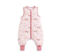 WYTbaby Baby Sleeping Bag with Legs 2.5 Tog Wearable Blankets 100% Cotton Winter Sleep Sack for Toddler Boys and Girls