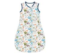 WYTbaby baby summer clothes zipper 1.0Tog 0-6 Months Jungle Animals