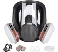 Wytcyic Reusable Full Face Respirator, Gas Cover Organic Vapor Mask and Anti-fog,Dust-proof Face Cover, for Painting, Mechanical Polishing, Logging, Welding and Other Work Protection