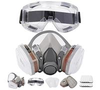 Wytcyic Reusable Half Face Respirаtor, Gas Cover Organic Vapor Mask and Dust-proof Face Cover, Protection for Painting, Mechanical Polishing, Logging, Welding and Other Work