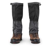 Wytino Leg Gaiters, 1 Pair Snow Boot Gaiters Waterproof for Men and Women, Suitable for Outdoor Walking Climbing Hunting Skiing (Black)