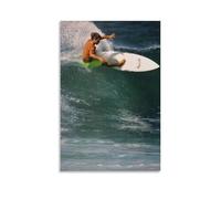WYTKJMMC Retro Surf Posters Aesthetic Canvas Wall Art Print Home Decor for Bedroom Living Room12x18inch(30x45cm) Unframe-style