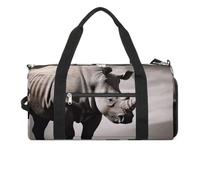 WYUSPGK Travel Gym Duffle Bag, South Africa Animal Print Duffle Bags,womens Mens Gym Bag,gym Bags,gym Bag with Shoe Compartment, South Africa animal, One Size