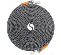 WYuZe Reflective Tie Out Rope for Small Dogs Cats 15FT Dog Tether for Yard