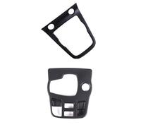 WYVBPCD Compatible with Jaguar for F-Type 2013 2014-2024 Car Center Console Gear Shift Control Frame Gearshift Panel Cover Trim Accessories Car Interior Patrs(Black,Size 1)