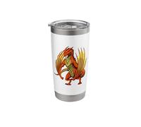 Wyvern with Wings Stainless Steel Insulated Tumbler