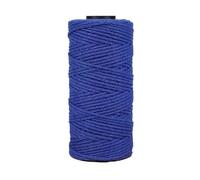 Wyvix 5 Rolls 2mm Hollow Cotton Yarn for Crocheting 2-Ply Cord 150g(13)