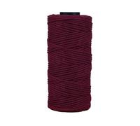 Wyvix 5 Rolls 2mm Hollow Cotton Yarn for Crocheting 2-Ply Cord 150g(16)