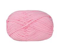 Wyvix 5 Rolls 4 Ply Milk Blend Cotton Yarn for Crocheting Medium Craft(10)